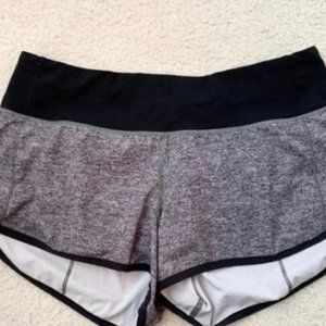 lululemon speed up shorts size 4